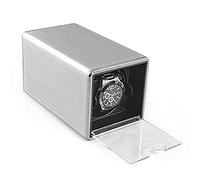 Enrolladores de reloj de la caja de la bobina de la hilandería - Mini 1+0 Reloj automático Caja de serpentráneos mecánicos Motor Mover Rotador Rotador Caja de almacenamiento Caja de almacenamiento de