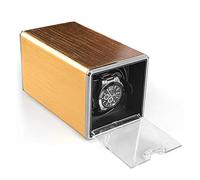 Enrolladores de reloj de la caja de la bobina de la hilandería - Mini 1+0 Reloj automático Caja de serpentráneos mecánicos Motor Mover Rotador Rotador Caja de almacenamiento Caja de almacenamiento de