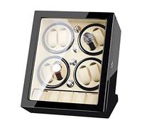Enrolladores de reloj de la caja de la caja de la hilandería - 8+5 Watch Shaker Automático Mecánico Motor Motor Motor Rotator Joyería Gabinete del soporte del reloj con bloqueo Gran capacidad Caja de