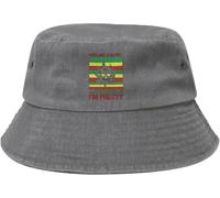 Enróllame Un Porro Y Dime Que Soy Guapa Mujer Hombre Algodón Gorro De Pescador Casuales Sombrero De Cubo Moda Sombreros De Sol para Caza Viaje Playa