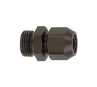 Enroscado, aluminio, para manguera de tejido de PVC 10 x 4, G 1/8, rango de temperatura de -10 °C hasta 60 °C, PN máx. 10 bares.