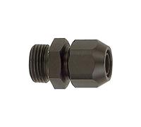 Enroscado, aluminio, para manguera de tejido de PVC 14 x 8, G 1/4, rango de temperatura de -10 °C hasta 60 °C, PN máx. 10 bares.