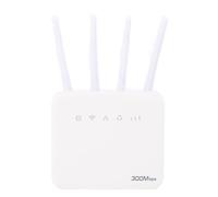 Enrutador 4G LTE, Internet de Doble Banda, Desbloqueado Enrutador de Punto WiFi Móvil de 300 Mbps con Punto de Acceso WiFi con Antena y Ranura de Tarjeta SIM para B1 B3 B7 B8