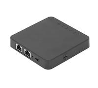 Enrutador 4G LTE, Módem Enrutador 4G de 150 Mbps con Ranura para Tarjeta Nano SIM, Punto de Acceso Móvil de 580 MHz con Puertos Gigabit Ethernet Duales, para Viajes, Camping,