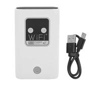 Enrutador 4G LTE, Punto de Acceso móvil WiFi portátil con Alta Velocidad de 300 Mbps, Carga USB, Ranura para Tarjeta SIM, Conecta hasta 10 Dispositivos para el Exterior del Coche