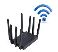 Enrutador CPE 5G con Ranura para Tarjeta SIM, WiFi6 de Doble Banda, Red Gigabit Ethernet de 1000 Mbps, enrutador WiFi 5G con 8 Antenas para Oriente Medio y Asia.