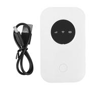 Enrutador de Punto de Acceso móvil 4G LTE portátil, módem inalámbrico con Ranura para Tarjeta SIM de 300 Mbps con batería de 2100 mAh para Viajes al Aire Libre Conexión Wi Fi de