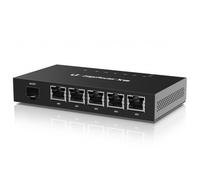 Enrutador Gigabit de 6 puertos Ubiquiti EdgeRouter X SFP (ER-X-SFP) [5x LAN, 1x SFP In, 256 MB RAM]