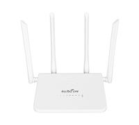 Enrutador Inalámbrico 4G LTE, 4 Antenas de 5dBi WiFi Móvil de 300Mbps para la Familia (Enchufe de la UE)