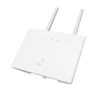 Enrutador Inalámbrico LTE, Enrutador WiFi 4G LTE para Hogar/camión/RV, Ranura de Tarjeta SIM, Antenas de Alta Ganancia, Soporte FDD/TDD LTE, WCDMA B1 B5 B8. (Enchufe de la UE)