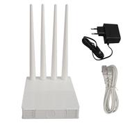 Enrutador Módem 4G LTE, Enrutador Inalámbrico para Banda Dual 2.4G 5G Desbloqueado, Ranura para Tarjeta SIM, hasta 32 Usuarios 100-240V, para MT 7628DA y (Enchufe de la UE)