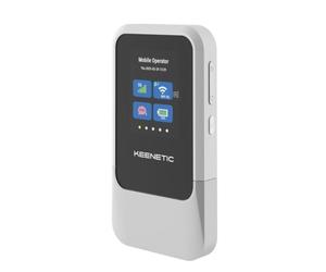 Enrutador portátil Keenetic KN-5210-01-EU doble banda WiFi SIM 4000mAh batería