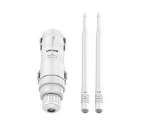 Enrutador/repetidor WiFi exterior AC600 de alta potencia, 2,4 GHz/5 GHz, resistente al agua, con 2 antenas y enchufe australiano.