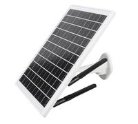 Enrutador Solar 4G para Exteriores con Ranura para Tarjeta SIM, Punto de Acceso WiFi 4G LTE Inalámbrico para Exteriores de 300 Mbps y 2,4 GHz, Panel Solar de 15 W y Batería de