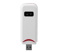 Enrutador USB 4G LTE, Enrutador WiFi 4G de Bolsillo Enrutador Móvil de Alta Velocidad de 150 Mbps con Tarjeta SIM, Compatible con 10 Dispositivos WiFi, Módem USB LTE 4G para Viajes