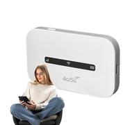 Enrutador Wi-Fi Móvil, Punto De Acceso A Internet Con Batería De 3000 Mah, Dispositivo Wi-Fi Para Viajes Con Ranura Para Tarjetas, 9,8 X 5,9 X 1,8 Cm, Soporte Para Múltiples Dispositivos, Fácil De Usa