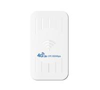 Enrutador WiFi 4G exterior impermeable 300Mbps WiFi Extender con tarjeta SIM Router 3G/4G LTE de alcance 100M 32 usuarios enchufe UE