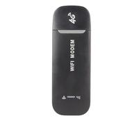 Enrutador WiFi 4G, Módem WiFi USB 4G LTE con Ranura para Tarjeta SIM, Velocidad de Descarga de hasta 150 Mbps, hasta 10 Dispositivos de Conexión WiFi, para Asia, Sudeste (Negro)