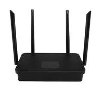 Enrutador WiFi AC1200Mbps, Enrutador de Internet Inalámbrico de Banda Dual de 2,4 GHz y 5 GHz, 4 Puertos Fast Ethernet de 10 100 Mbps, Gigabit, Compatible con WiFi para Invitados