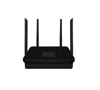 Enrutador WiFi AC1200Mbps Enrutador Gigabit Ethernet Banda Dual 2,4 GHz 5 GHz Repetidor WiFi de Rojo InaláMbrica Negro-Enchufe Europeo