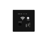 Enrutador WIFI de 2,4 GHz y 300 Mbps, Enchufe WiFi Inalámbrico, Relé AP RJ45, Panel de Enchufe USB Inteligente, Enrutador WIFI de Pared Integrado B
