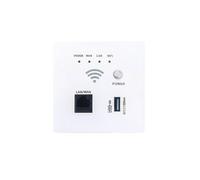 Enrutador WIFI de 2,4 GHz y 300 Mbps, Enchufe WiFi Inalámbrico, Relé AP RJ45, Panel de Enchufe USB Inteligente, Enrutador WIFI de Pared Integrado A