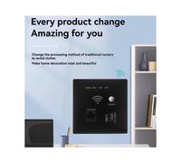 Enrutador WIFI de 2,4 GHz y 300 Mbps, Enchufe WiFi Inalámbrico, Relé AP RJ45, Panel de Enchufe USB Inteligente, Enrutador WIFI de Pared Integrado C