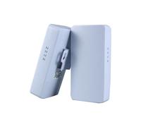 Enrutador WIFI para Exteriores Puente InaláMbrico 2.4G Repetidor Wifi 300Mbps Punto a Punto Amplificador de SeñAl Wifi Alcance 1KM Enchufe de la UE