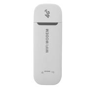 Enrutador WiFi USB LTE 4G, Dispositivo de Punto de Acceso Móvil Portátil para Viajes, Compatible con 10 Dispositivos Conectados, Módem WiFi LTE Desbloqueado 4G de 300 Mbps con