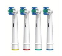 ENS STORE - 4 cabezales de cepillo de dientes - cepillo compatible con OB - recarga de cepillo de dientes eléctrico compatible con cepillo de dientes OB - boquilla de repuesto para limpieza óptima