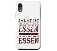 Ensalada no es una Comida Adecuada - Carne - Diseño Vikingo Carcasa para iPhone XR