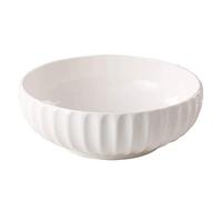 Ensaladera Ceramica Tazón De Sopa Blanca Tazón De Tazón De Ensalada Grande Cerámica De Vajilla Tazón De Ramen (Size : 5L)