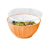 Ensaladera - Cuencos de cereales de 1,304.1 g - Recipiente para cenas para servir cereales, pasta, palomitas de maíz, aperitivos, ensalada, fideos