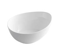 Ensaladera de porcelana blanca (1 pieza) Ovum, 2,4 litros, diseño vanguardista