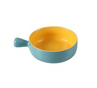 Ensaladera, tazones for servir, tazones de sopa, Tazón de sopa de cebolla francesa con asa 22 oz Bandeja for hornear de arroz al horno Vajilla for el hogar Tazón de fideos instantáneos Tazón for desay