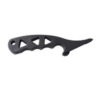 Ensamblador de cuerdas para ukelele, guitarra acústica, herramienta de cuerda de guitarra eléctrica para hacer nuevas cuerdas afinadas al instante, tamaño de 16,5 x 4,5 x 1,2 cm, compacto y portátil