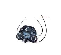 Ensamblaje Control Aire Coche Para NISSAN 2011-2017 Para SUNNY Para MICRO Para MARCH Controlador Panel Interruptor Aire Acondicionado Manual Con Cable Retención(2015-2017 SUNNY)