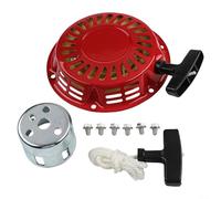Ensamblaje de arranque para motores Honda GX120/GX160/GX200 - Kit de arranque de retroceso con cuerda de tracción y tornillos, compatible con generadores de 3000 W, bombas de agua y cultivadores