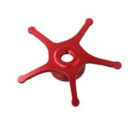 Ensamblaje de carrete de pesca de metal para Five Star Drag de 62 mm para ABU BF7 BF8 Ib7 Ib8 se adapta a carretes de cebo Zenon Series 3 5 Generación (zurdos rojos)