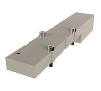 Ensamblaje De Colector SMC Lado U Placa De Extremo Ensamblaje 10mm Push-In Para La Serie VQC1000/2000 - VVQC2000-2A-1-C10-S