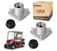 Ensamblaje de cubo de rueda delantera para carrito de golf 10L0L para EZGO RXV 2008 en adelante gas y eléctrico, OEM # 609603, 2 piezas