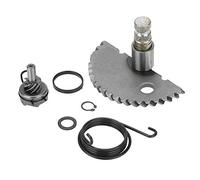 Ensamblaje de Engranaje de Arranque, Juego de Arranque, Eje de Arranque, Conjunto de Engranaje Loco del Eje de Arranque de Aluminio para Ciclomotor GY6 139QMB