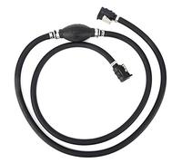Ensamblaje de línea de gas combustible, Marine Johnson Motor de barco de 3/8 pulg. Ensamblaje de manguera de gas combustible Cebador Conector de bombilla Transferencia Bomba de combustible