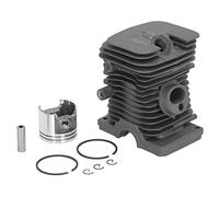 Ensamblaje de Pistón de Cilindro de 37 Mm para Stihl MS170, 1130-020-1207 Motor de Motosierra Cilindro Olla Pistón Conjunto de Reconstrucción Piezas de Motosierra Kit de Repuesto