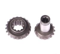 Ensamblaje robusto de engranajes para cortacésped y herramientas de jardín, elige entre 7 dientes y 9 dientes para un mejor rendimiento (7 dientes)