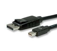 Ensambles de cables - Cables de ordenador - Cable Mini DP-DP enchufe 2M BLK - 11.99.5635