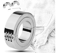 Ensanchador de bolas de acero inoxidable Escroto Testículo Peso CBT Anillo de testículo de metal Anillo para el pene Anillo para el pene SM Bondage Juguete sexual para hombres(Ø50mm)