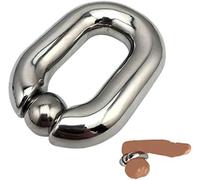 Ensanchador de bolas Peso pesado magnético para testículos Anillo de pene de acero inoxidable/Anillos para testículos/Anillo de cinturón de castidad Ensanchador de bolas para retrasar la eyaculación