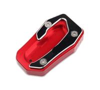 Ensanchamiento Soporte De Extensión Caballete Lateral, Placa, Ampliación Para T-MAX Para TMAX 530 SX DX Para TMAX530 2017-2023(Red)