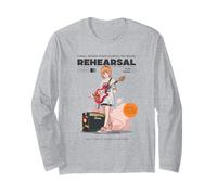 Ensayo de Banda Reproducir música (Gráfico de música de Banda de Chicas Anime) Manga Larga